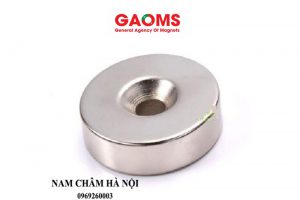 Nam châm viên 40x10mm tròn có lỗ